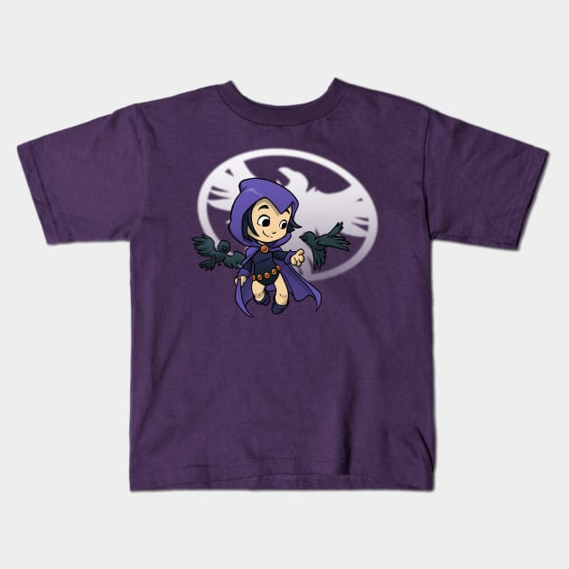 Fine Feathered Friends 2 Kids T-Shirt by Dooomcat